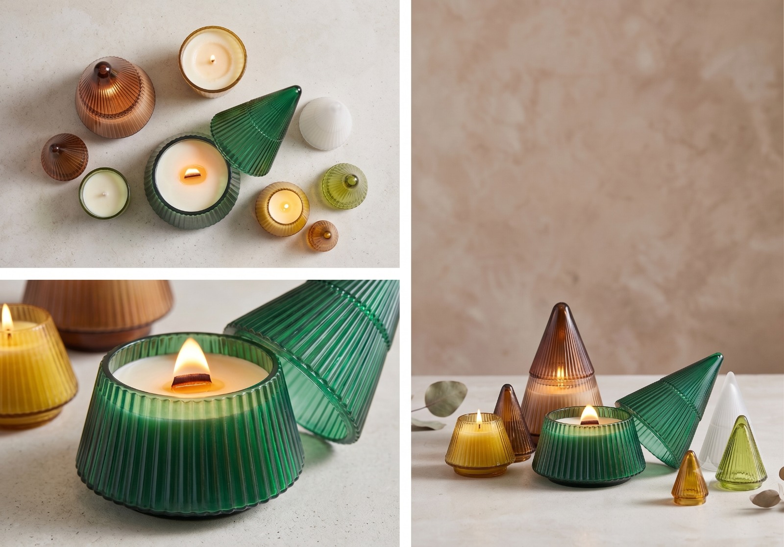 Glass Candle Jars